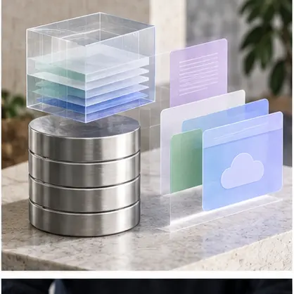 Editorial representation of Database